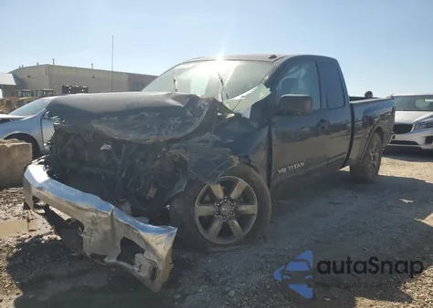 2015 Nissan Titan S из США, поврежденный, VIN 1N6BA0CA5FN513022